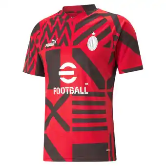 Decathlon Maillot d’avant-match de football a.c. milan homme puma offre