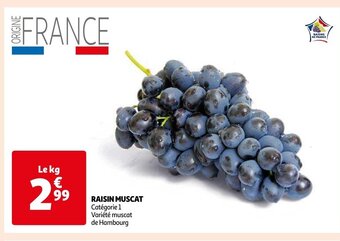 Auchan RAISIN MUSCAT offre