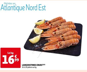 Auchan LANGOUSTINES CRUES(¹)(²) offre