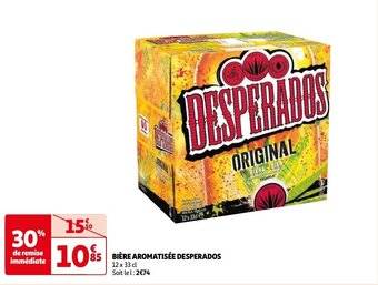 Auchan BIÈRE AROMATISÉE DESPERADOS offre