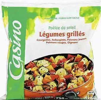 Casino Supermarchés Poêlée du soleil Légumes grillés surgelée offre