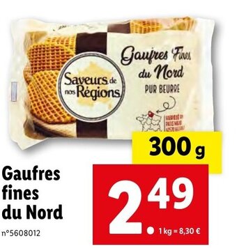 Gaufres fines du Nord
