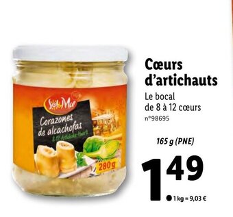 Lidl Cœurs d'artichauts offre