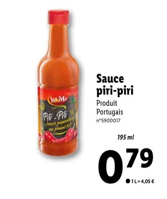 Lidl Sauce piri-piri offre