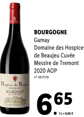 Lidl BOURGOGNE offre
