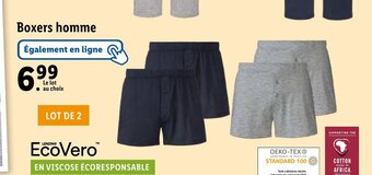 Lidl Boxers homme offre