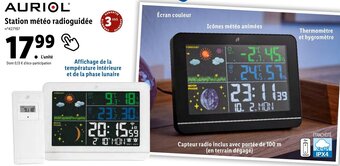 Lidl Station météo radioguidée offre