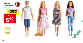 Poupée Fashion Doll