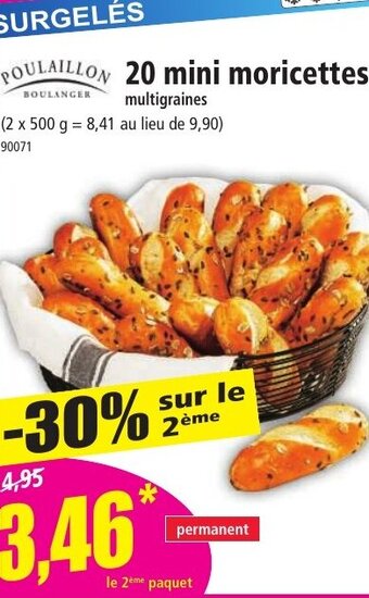Norma 20 mini moricettes offre