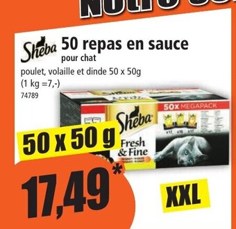 Norma 50 repas en sauce offre
