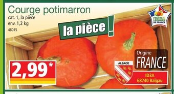 Courge potimarron