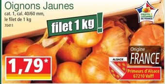 Norma Oignons Jaunes offre