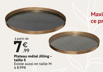 Maxi Bazar Plateau métal jilling - taille s offre
