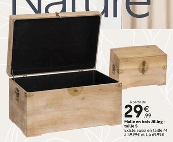 Maxi Bazar Malle en bois jilling - taille s offre