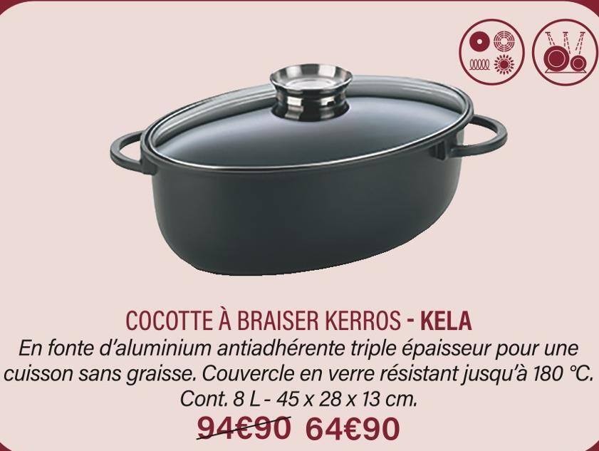 Promo Kela cocotte à braiser kerros chez Ambiances & Styles