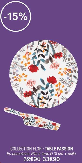 Ambiances & Styles Table passion collection flor offre
