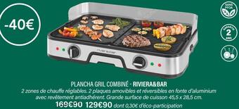 Ambiances & Styles Riviera&bar plancha gril combiné offre