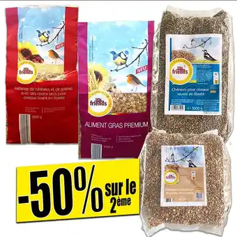 Graines pour oiseaux