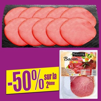 Norma Bacon fumé au bois de hêtre offre