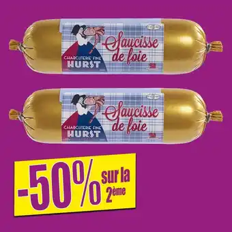 Norma Saucisse de foie offre