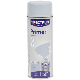 Action Spectrum sous-couche grise mate en aérosol spectrum offre