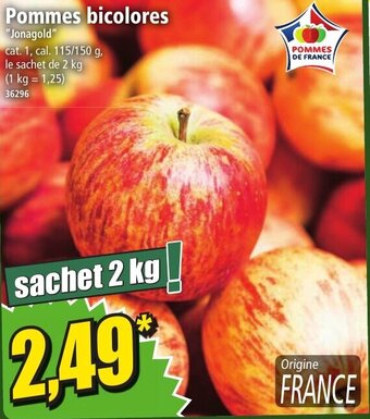 Norma Pommes bicolores offre