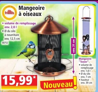 Norma Mangeoire a oiseaux offre