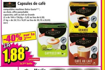 Capsules de café