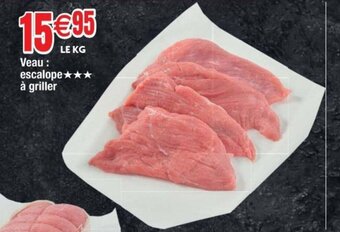 Cora Veau escalope à griller offre