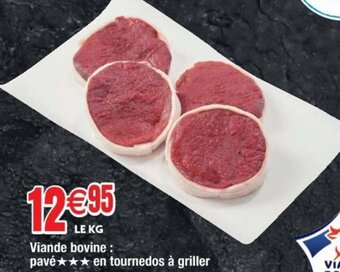 Cora Viande bovine  pavé en tournedos à griller offre