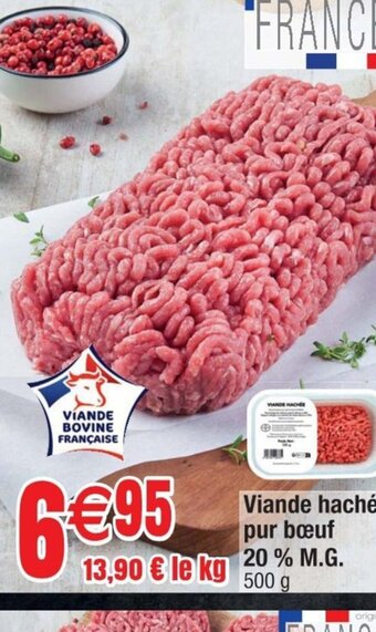 Cora Viande hachée pur bœuf offre