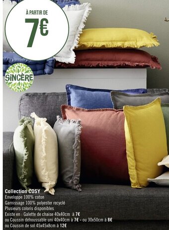 Géant Casino Collection COSY offre