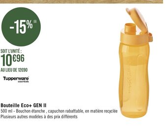 Géant Casino Bouteille Eco+ GEN II offre