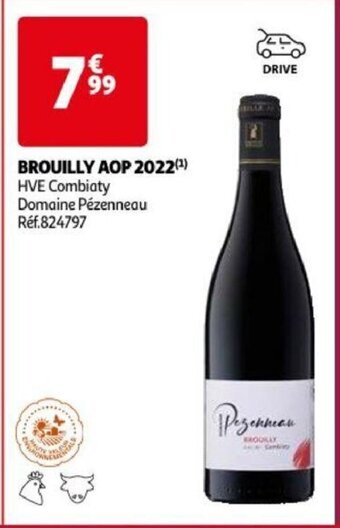 Auchan BROUILLY AOP 2022(¹) offre