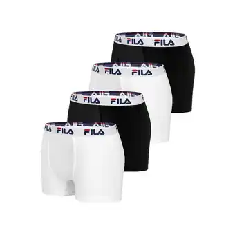 Decathlon Lot de 4 boxers coton homme fu5016 uni offre