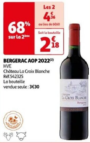 Auchan BERGERAC AOP 2022(²) HVE offre