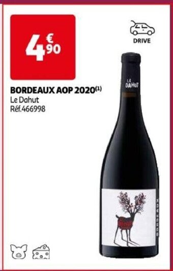 Auchan BORDEAUX AOP 2020(¹) offre