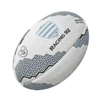 Decathlon Ballon de rugby gilbert à l'effigie du racing – t5 offre