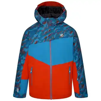Decathlon Blouson de ski humour enfant (bleu clair / bleu sarcelle) offre