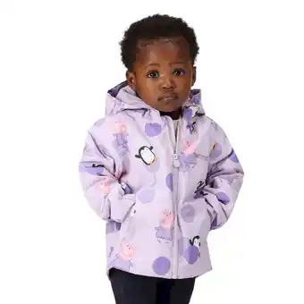 Decathlon Veste imperméable muddy puddle enfant (lilas pastel) offre