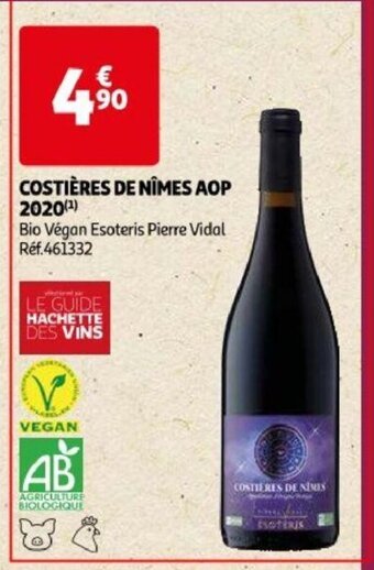 Auchan COSTIÈRES DE NÎMES AOP 2020(¹) offre