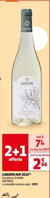 Auchan LUBERON AOP 2022(¹) offre