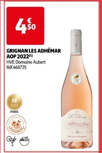 GRIGNAN LES ADHÉMAR AOP 2022(¹)