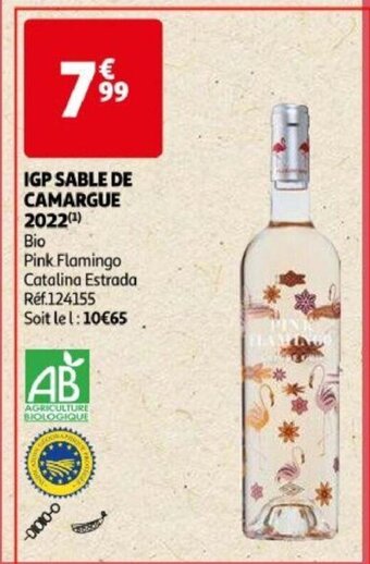 Auchan IGP SABLE DE CAMARGUE 2022(¹) offre