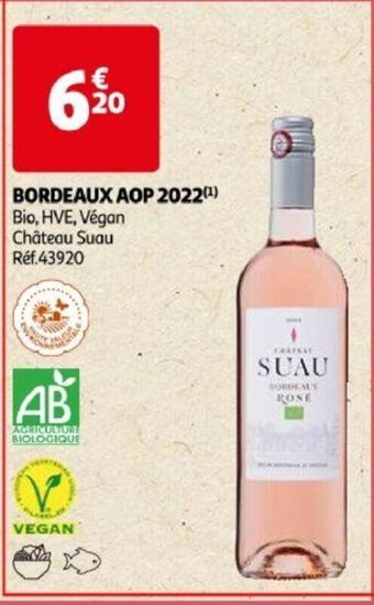 Auchan BORDEAUX AOP 2022(¹) offre