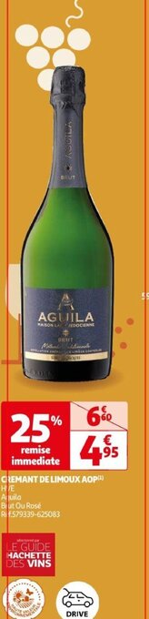 Auchan CREMANT DE LIMOUX AOP (¹) H/E Aquila offre
