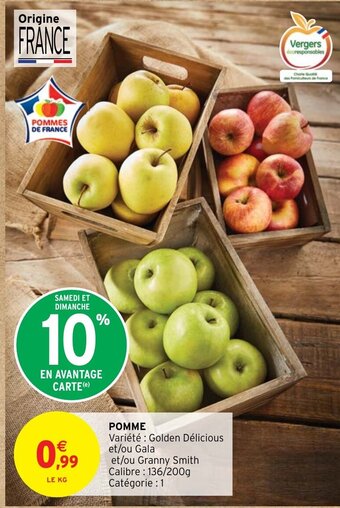Intermarché POMME offre