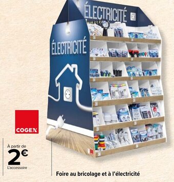 Carrefour Market Foire au bricolage et à l'électricité offre