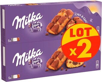 Match Milka gâteaux moelleux offre