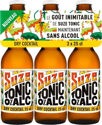 Match Suze tonic 0° offre